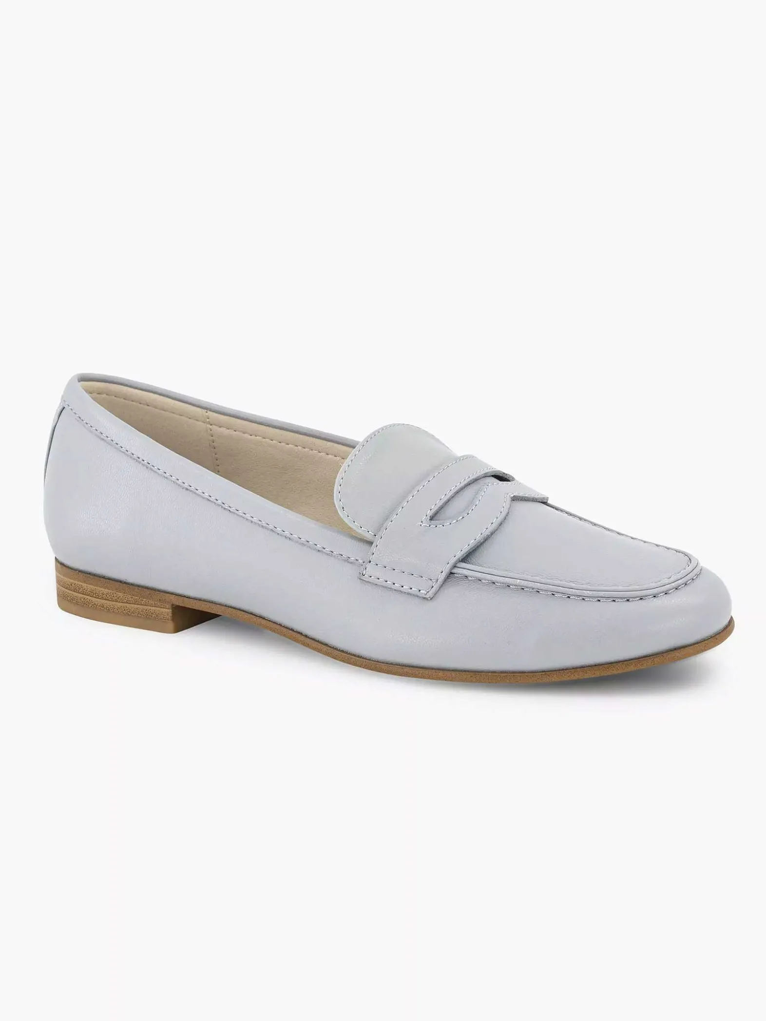 Graceland Lichtgrijze Loafer-Dames Instappers