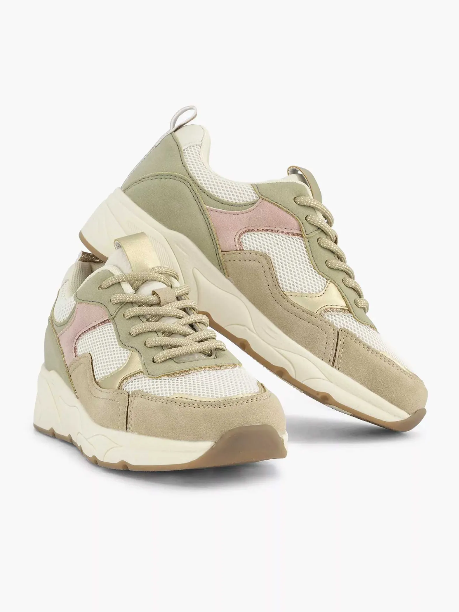Graceland Lichtgroene Chunky Sneaker-Kinderen Jongensschoenen