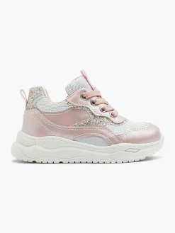 Graceland Lichtroze Sneaker Glitters-Kinderen Jongensschoenen
