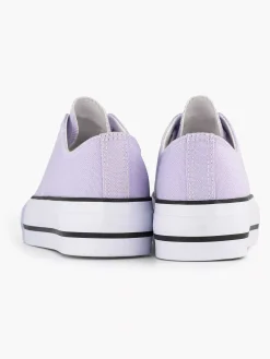 Graceland Lila Canvas Sneaker-Dames Sneakers