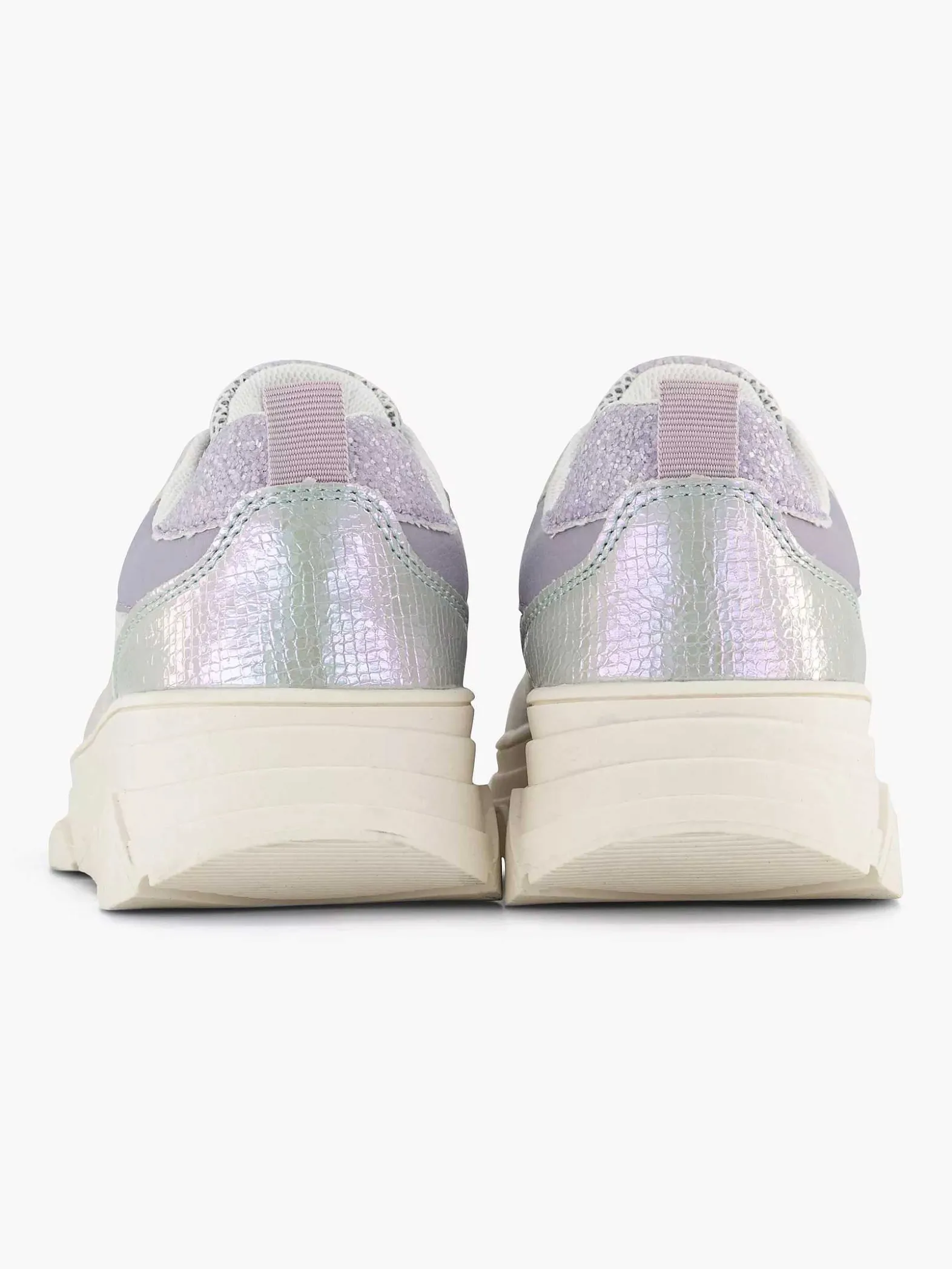 Oxmox Lila Chunky Sneaker-Kinderen Babyschoenen