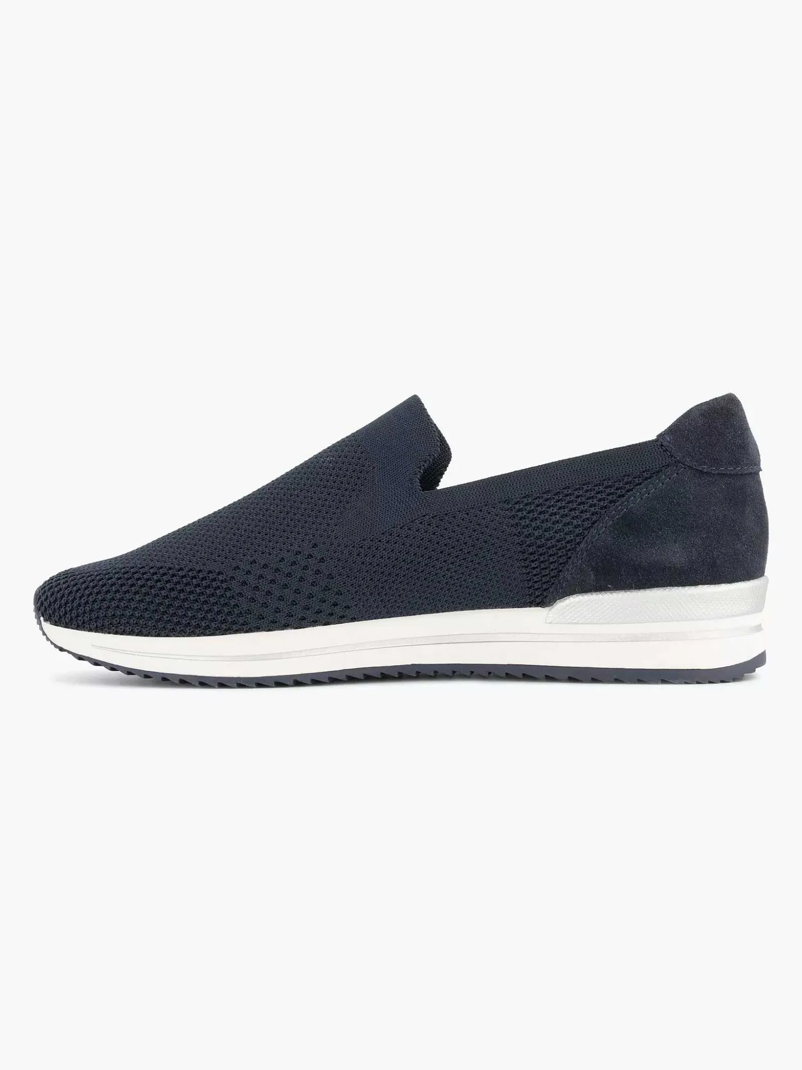 Medicus Marineblauwe Comfort Instapper-Dames Comfort Schoenen