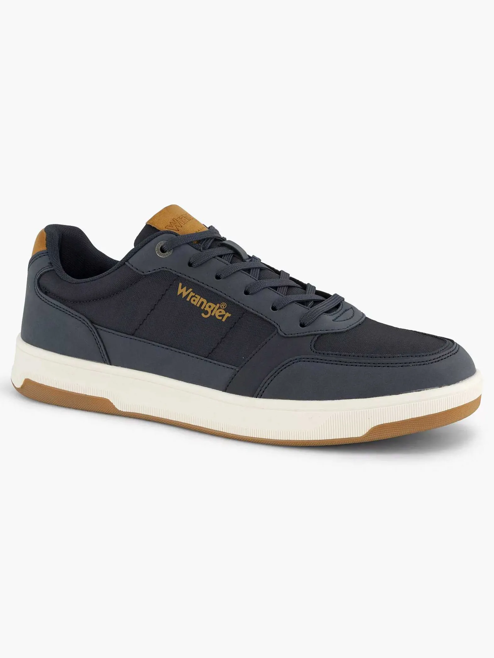 Wrangler Marine Blauwe Sneaker-Heren Sneakers