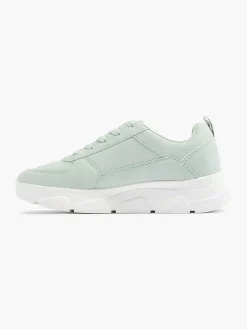 Graceland Mintgroene Chunky Sneaker-Dames Sneakers