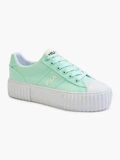 FILA Mintkleurige Canvas Sneaker Platform-Dames Sneakers