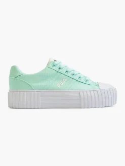 FILA Mintkleurige Canvas Sneaker Platform-Dames Sneakers