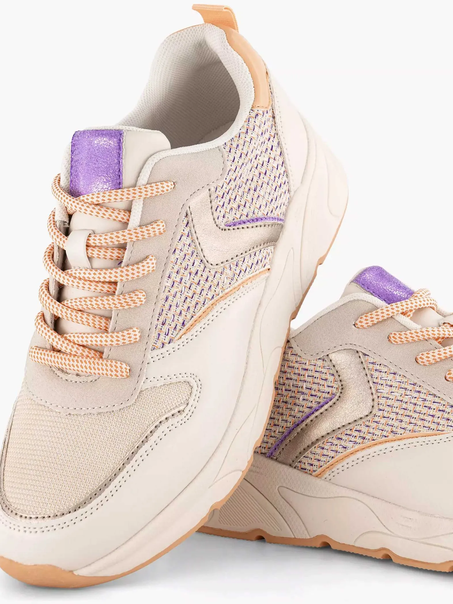 Graceland Off White Chunky Sneaker-Dames Sneakers