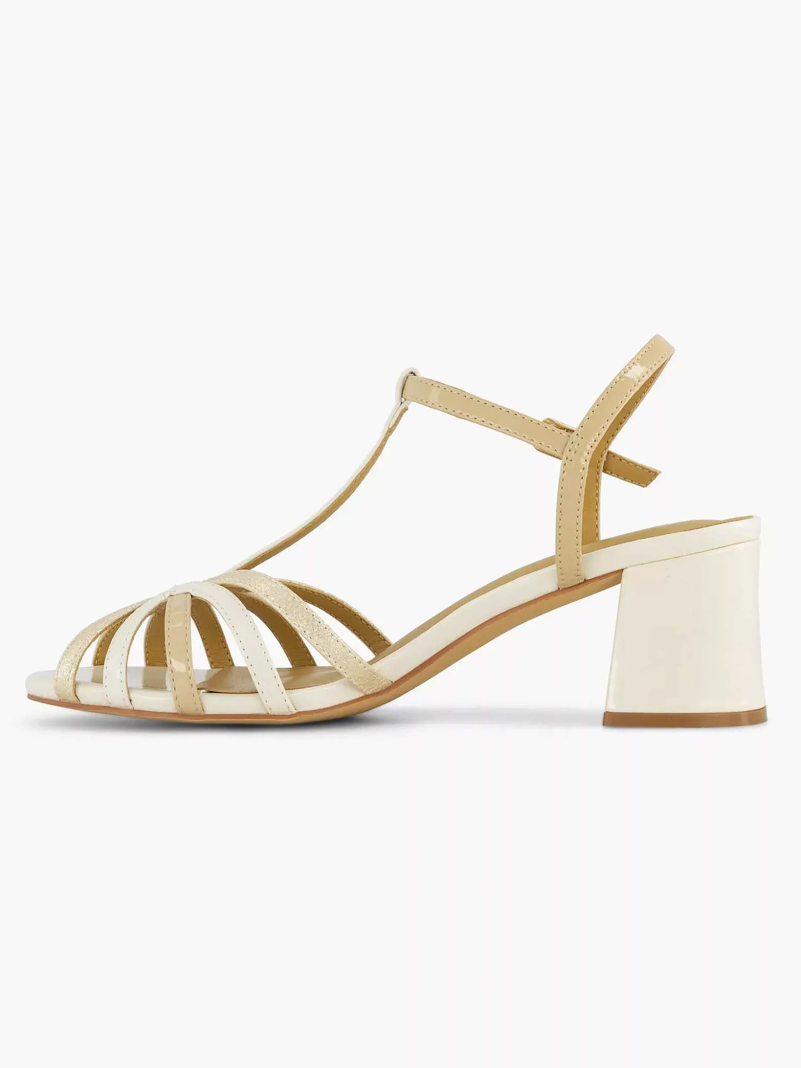 Graceland Off White Sandaal-Dames Sandalen