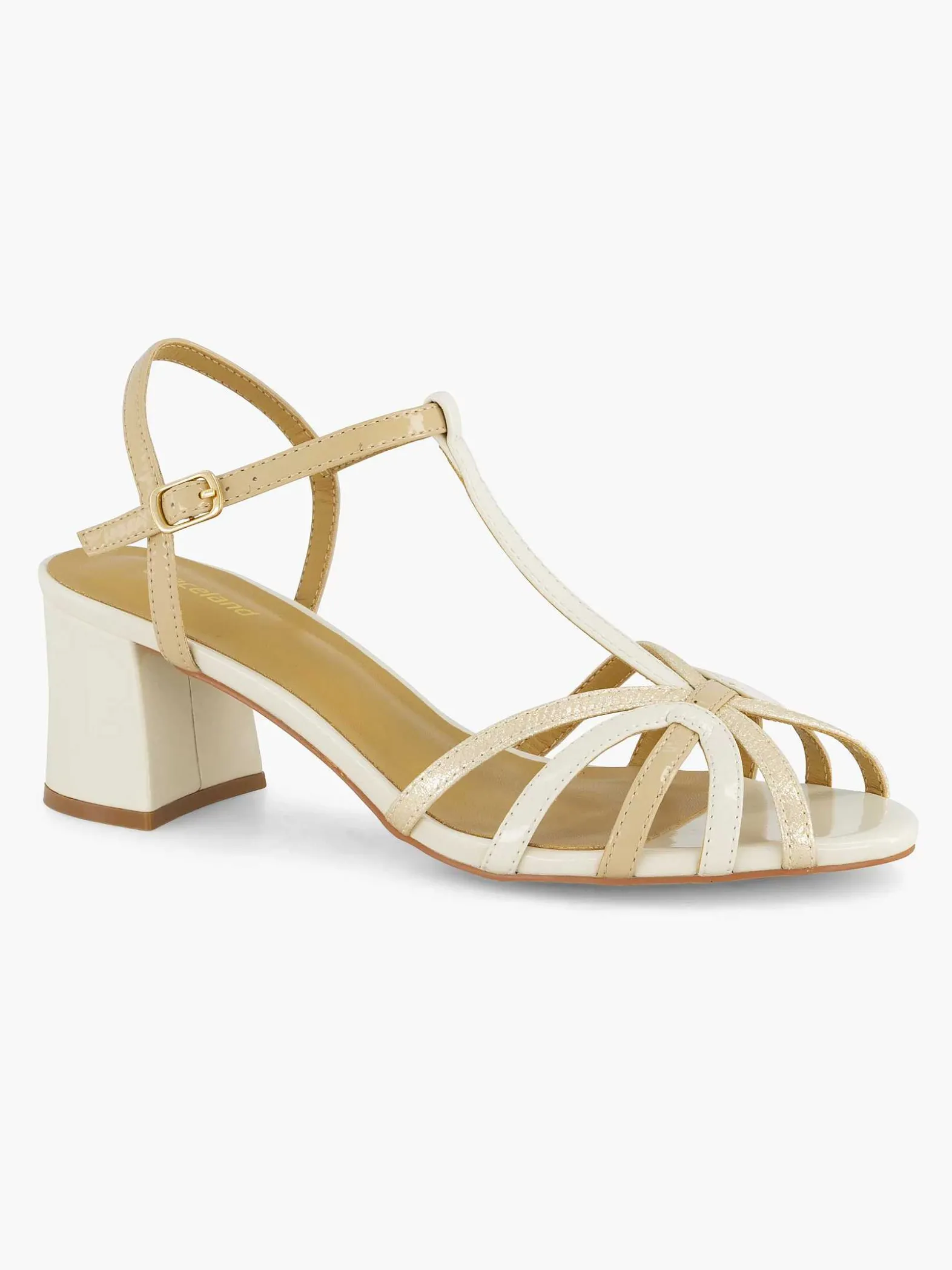 Graceland Off White Sandaal-Dames Sandalen
