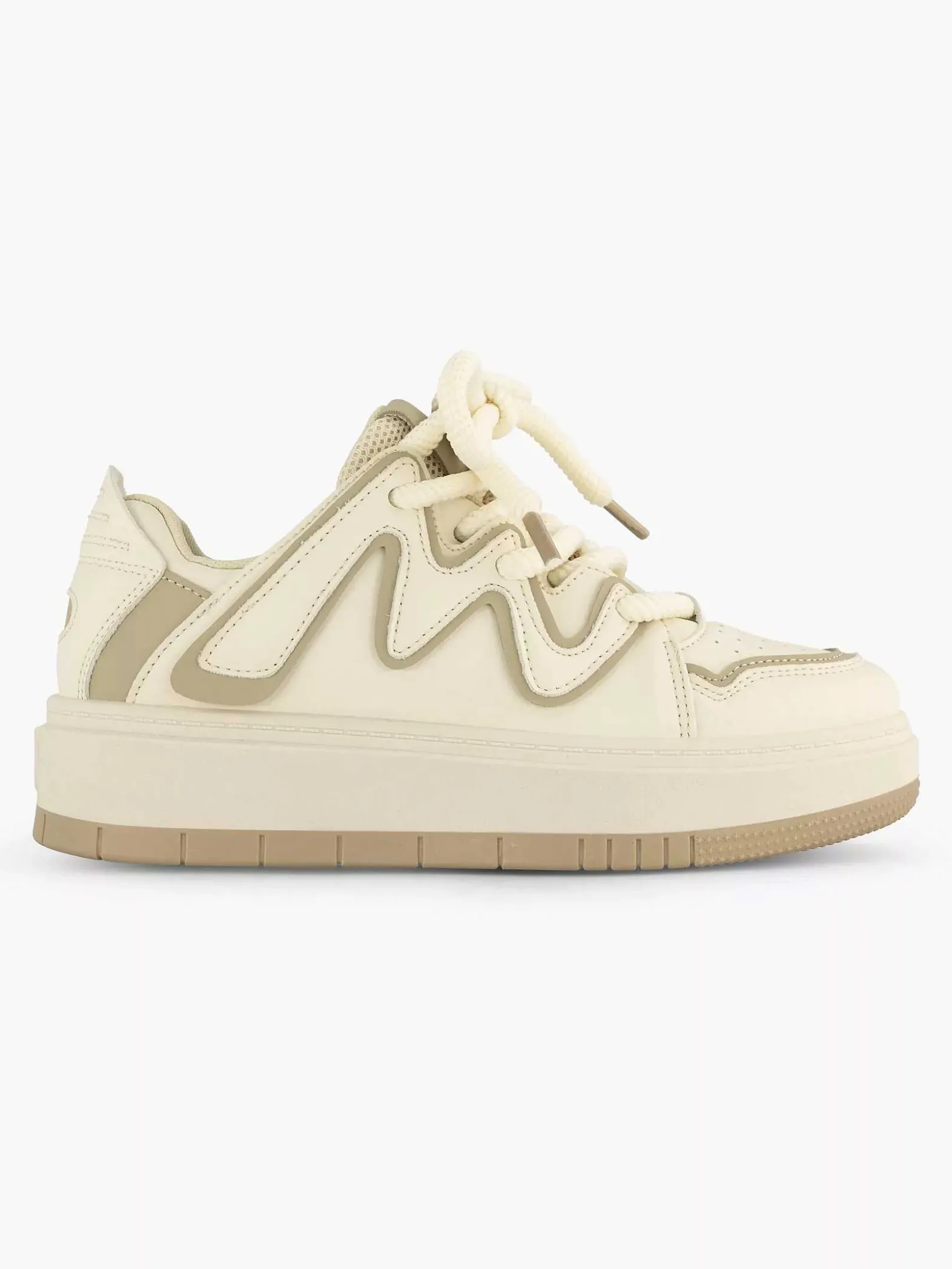 Oxmox Off White Sneaker-Dames Sneakers