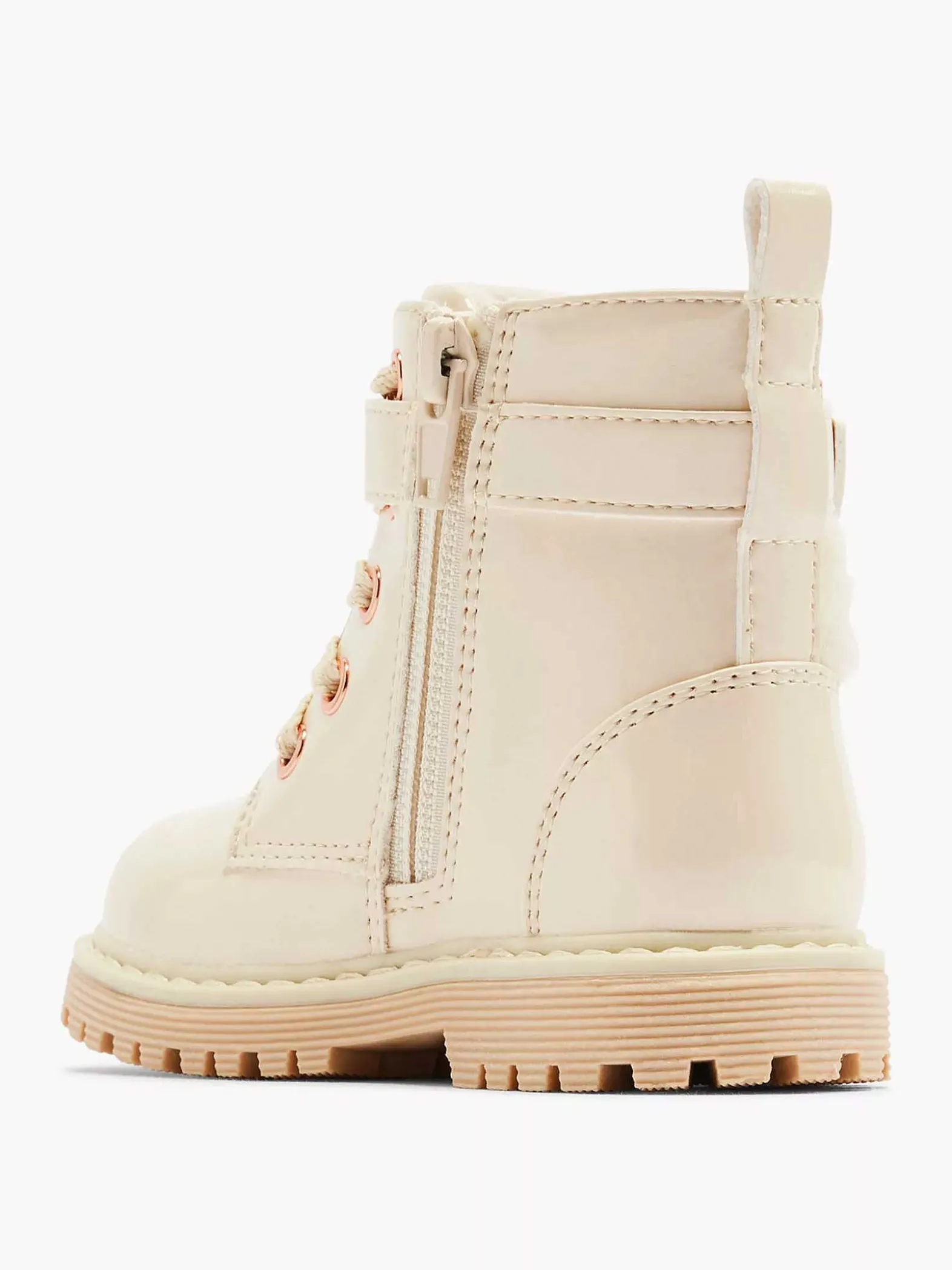 Graceland Off White Veterboot Teddy-Kinderen Jongensschoenen