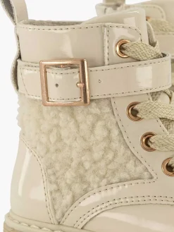 Graceland Off White Veterboot Teddy-Kinderen Jongensschoenen
