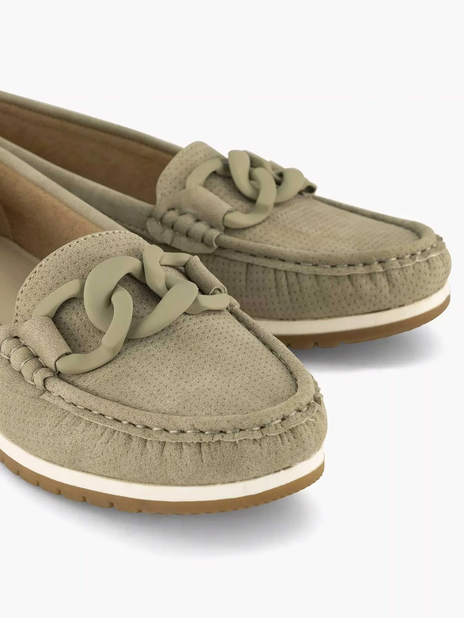 Easy Street Olijf Comfort Instapper-Dames Comfort Schoenen