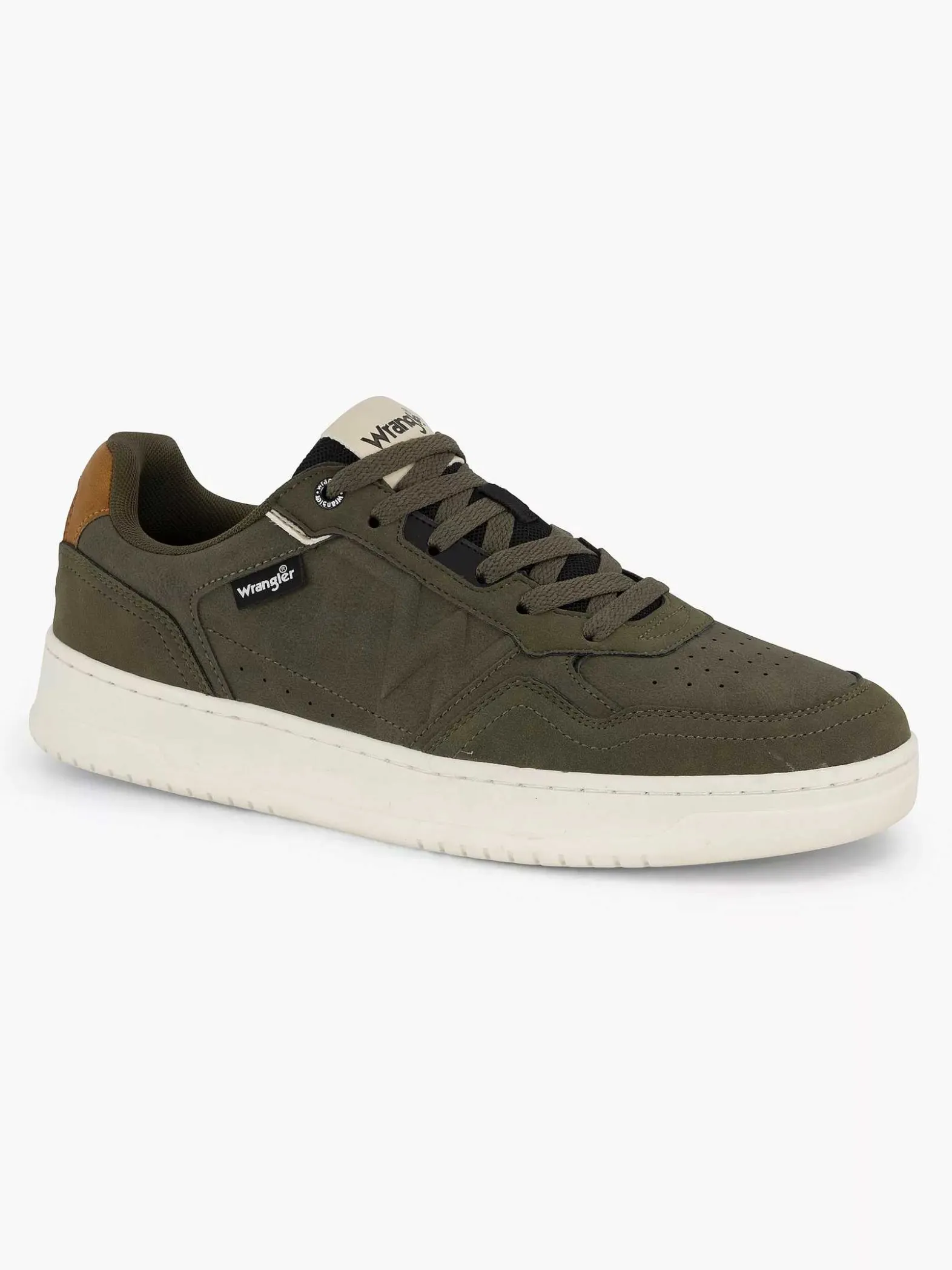 Wrangler Olijf Sneaker-Heren Sneakers