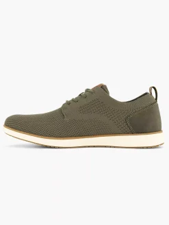 Wrangler Olijf Veterschoen-Heren Geklede Schoenen