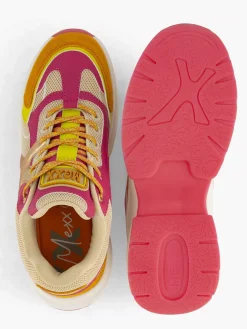 MEXX Oranje Sneaker-Dames Sneakers