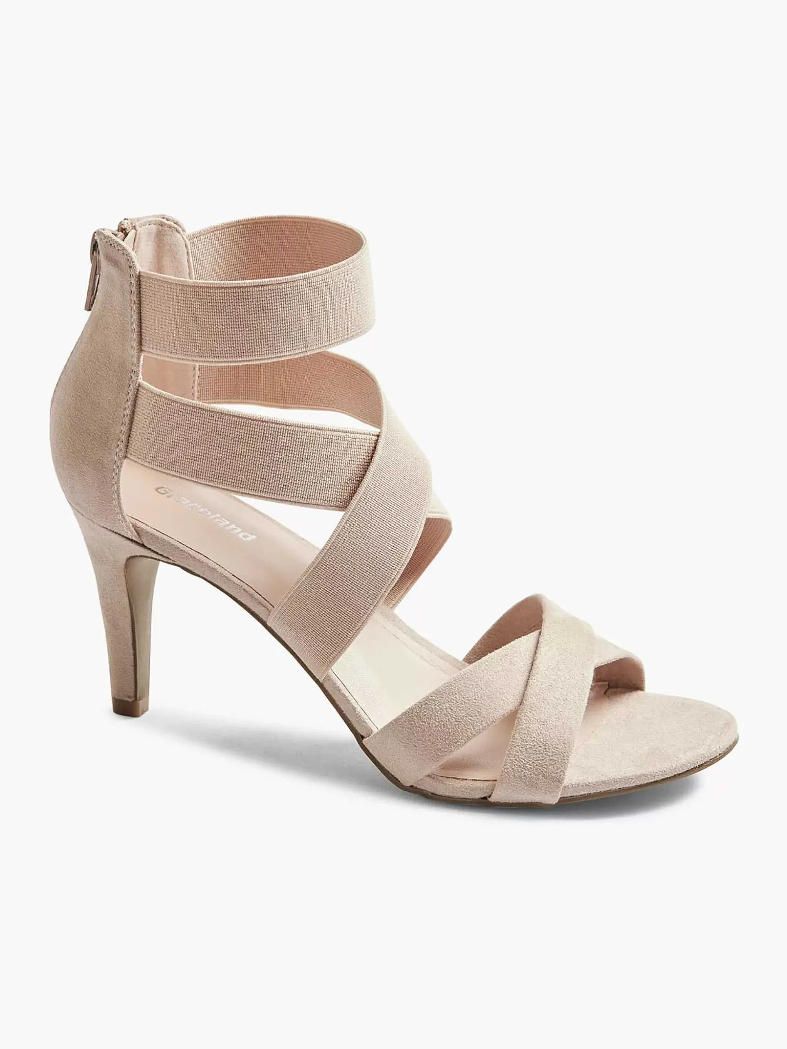 Graceland Oud Roze Sandalette-Dames Hoge Hakken