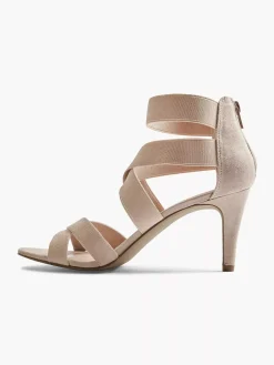 Graceland Oud Roze Sandalette-Dames Hoge Hakken