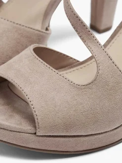 Graceland Oud Roze Sandalette-Dames Hoge Hakken