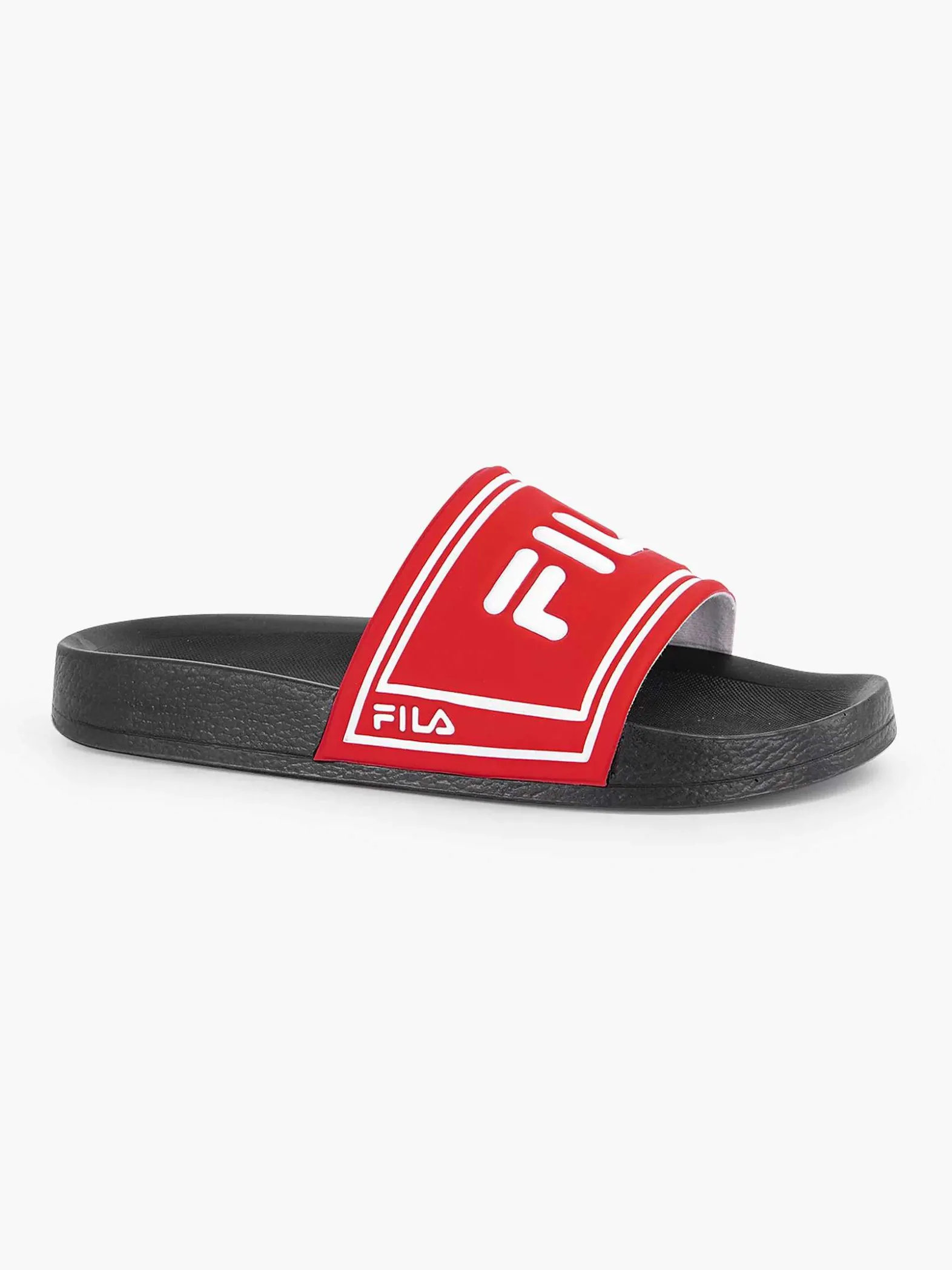 FILA Rode Badslipper-Kinderen Jongensschoenen