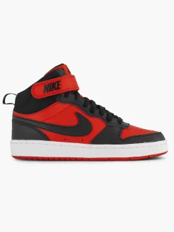 Nike Rode Court Borough Mid 2-Kinderen Jongensschoenen