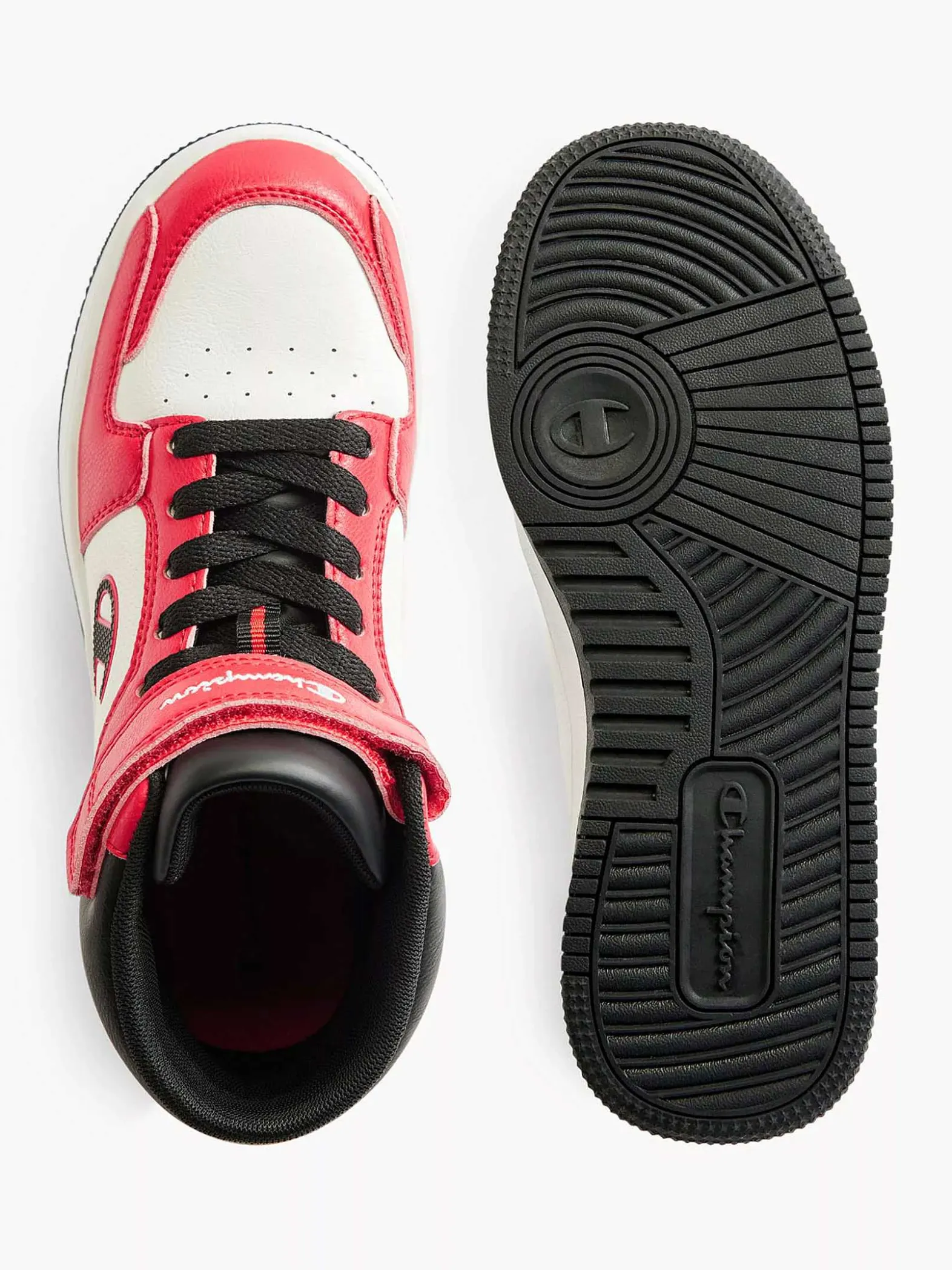 Champion Rode Midcut Shoe Rebound 2.0 Mid-Kinderen Jongensschoenen