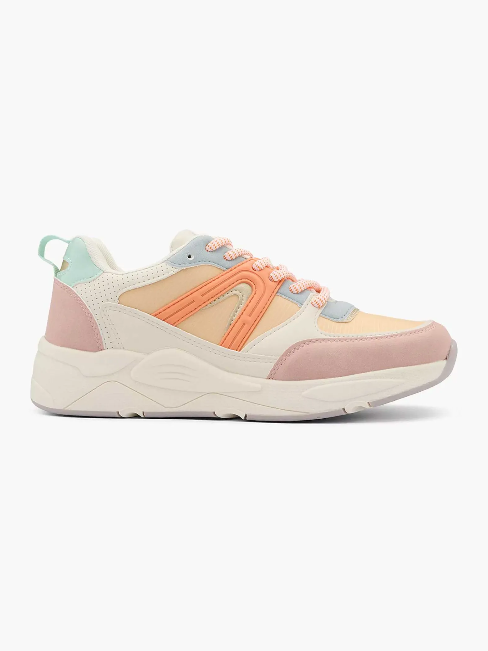 Oxmox Roze Chunky Sneaker-Dames Sneakers