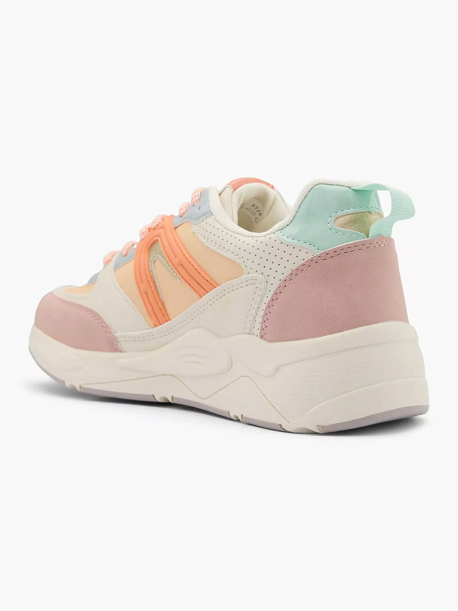 Oxmox Roze Chunky Sneaker-Dames Sneakers