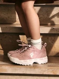 FILA Roze Chunky Sneaker-Kinderen Babyschoenen