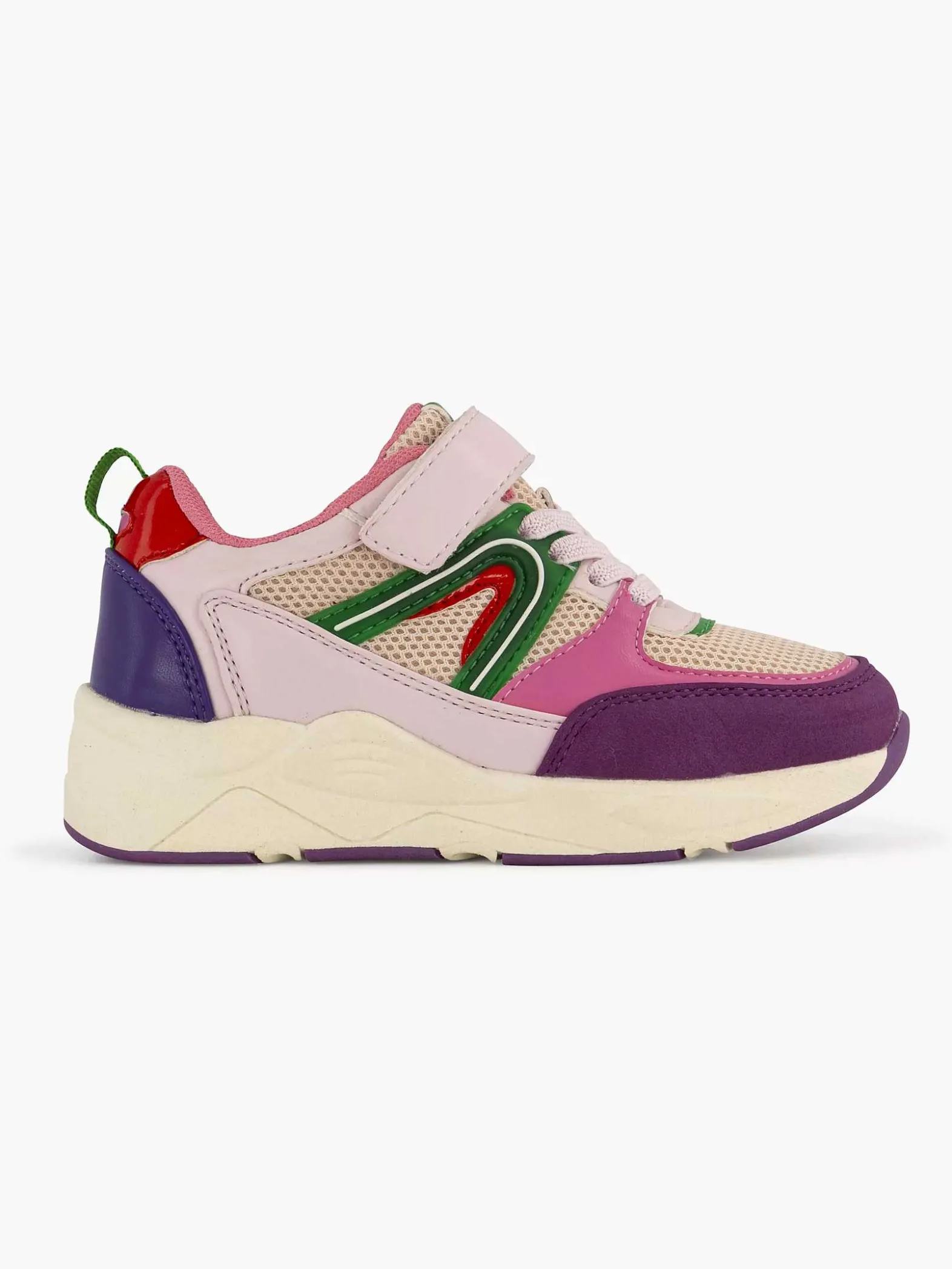 Oxmox Roze Chunky Sneaker-Kinderen Jongensschoenen