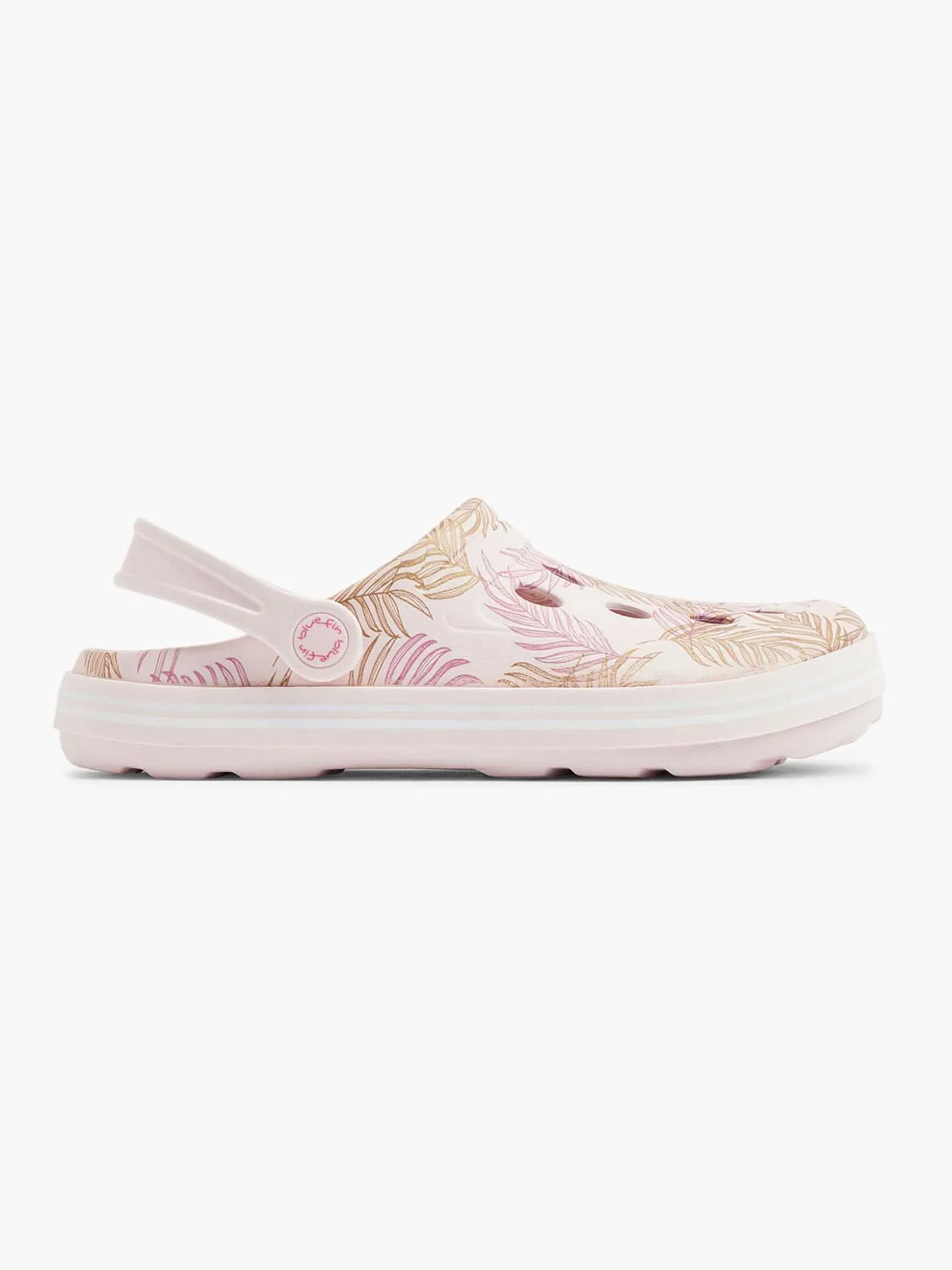 Blue Fin Roze Clog-Dames Slippers