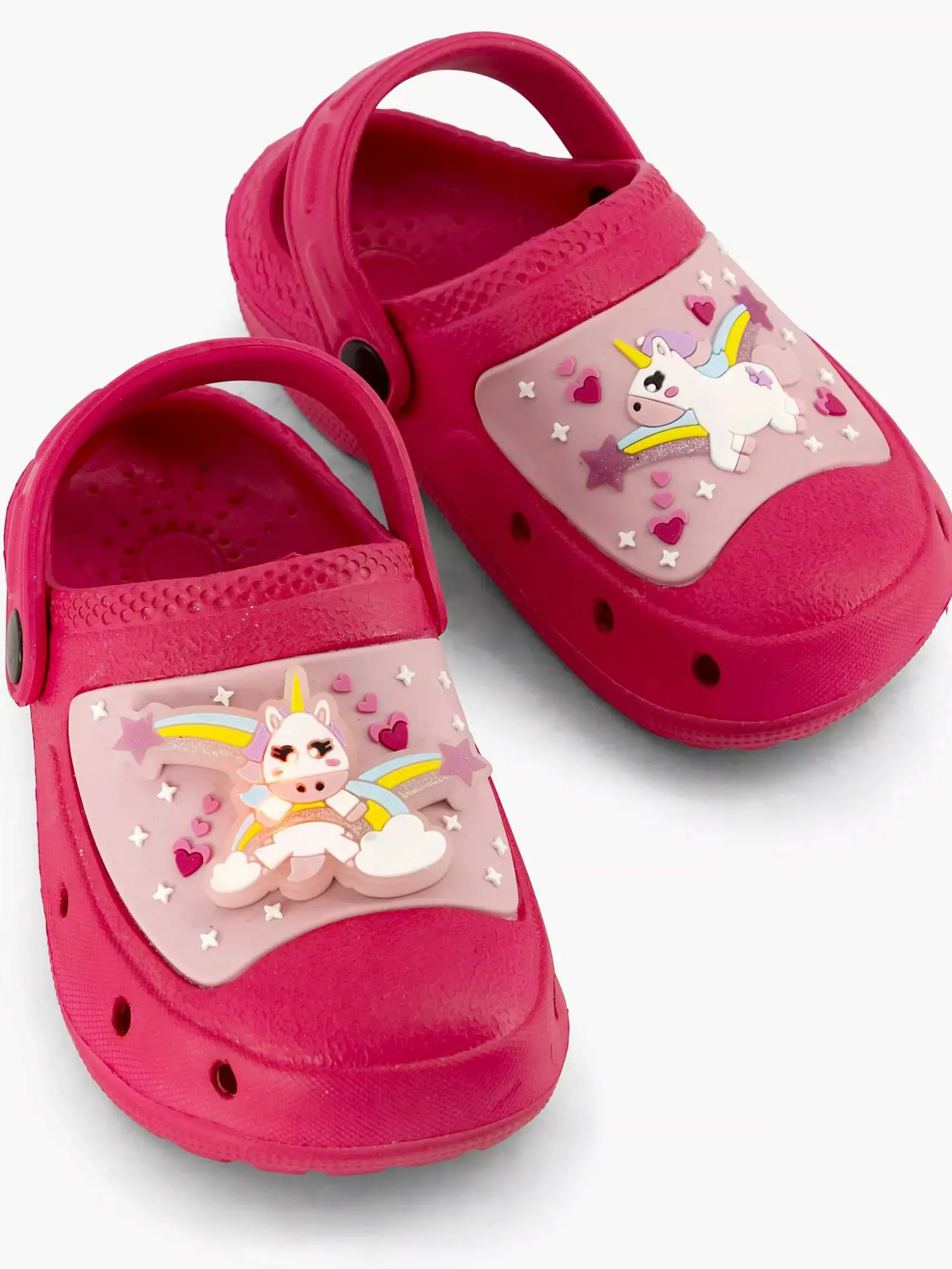 Blue Fin Roze Clog Lichtjes-Kinderen Babyschoenen