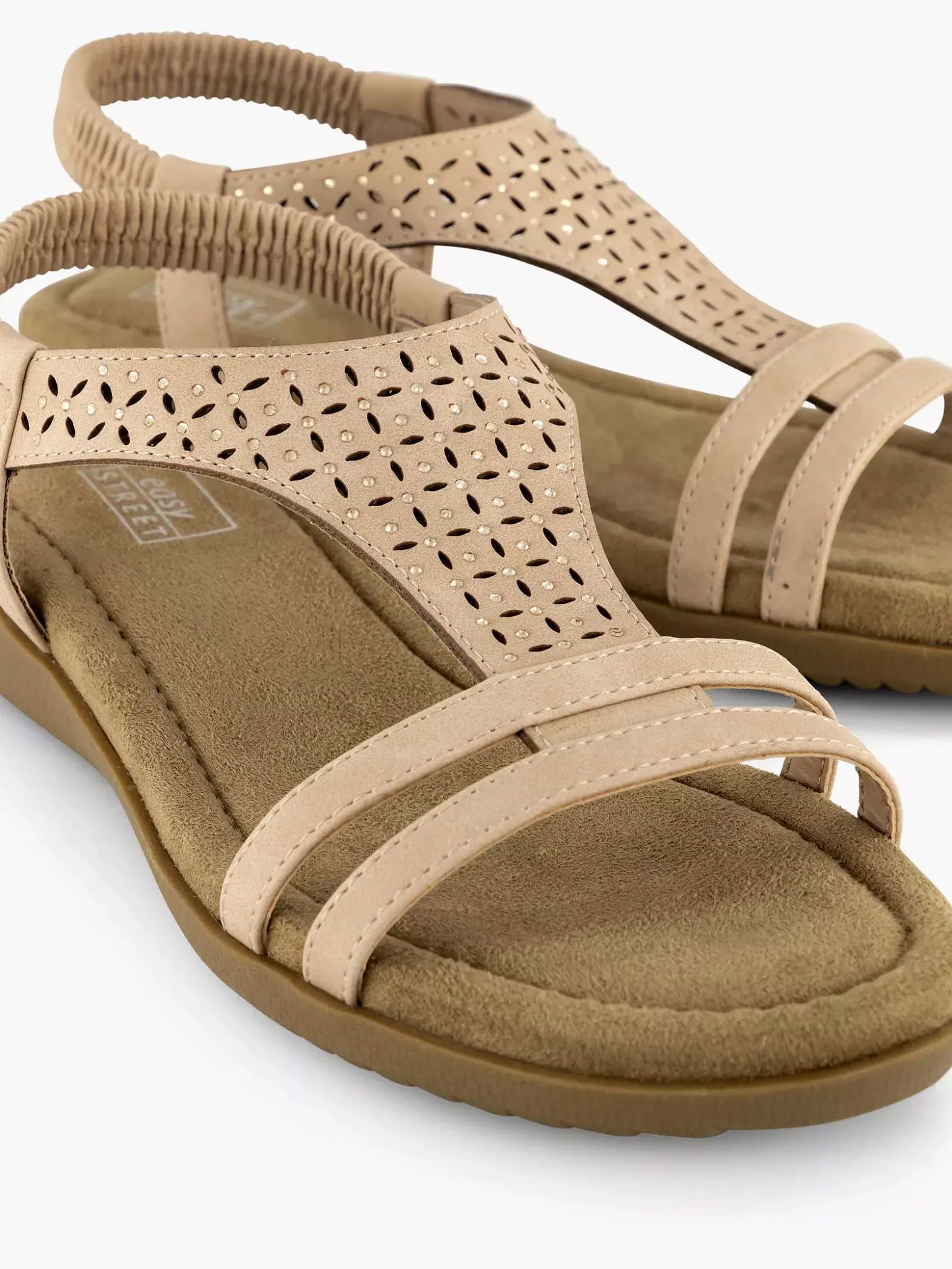 Easy Street Roze Comfort Sandaal-Dames Comfort Schoenen