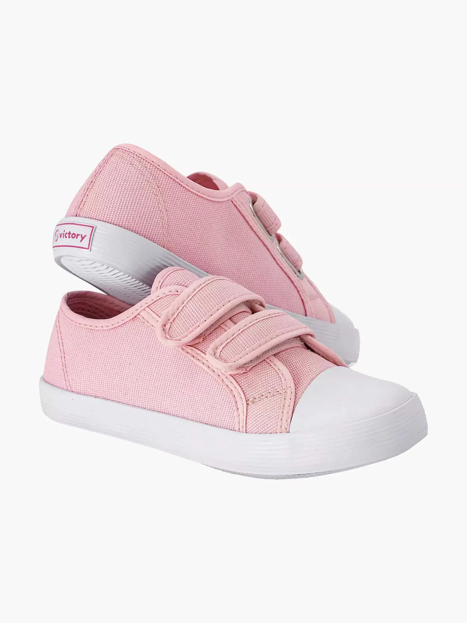 Vty Roze Gymschoen Klittenband-Kinderen Babyschoenen