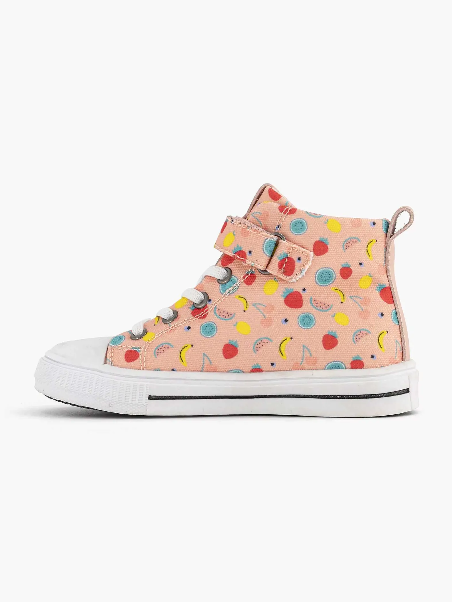 Graceland Roze Hoge Canvas Sneaker Fruit-Kinderen Jongensschoenen