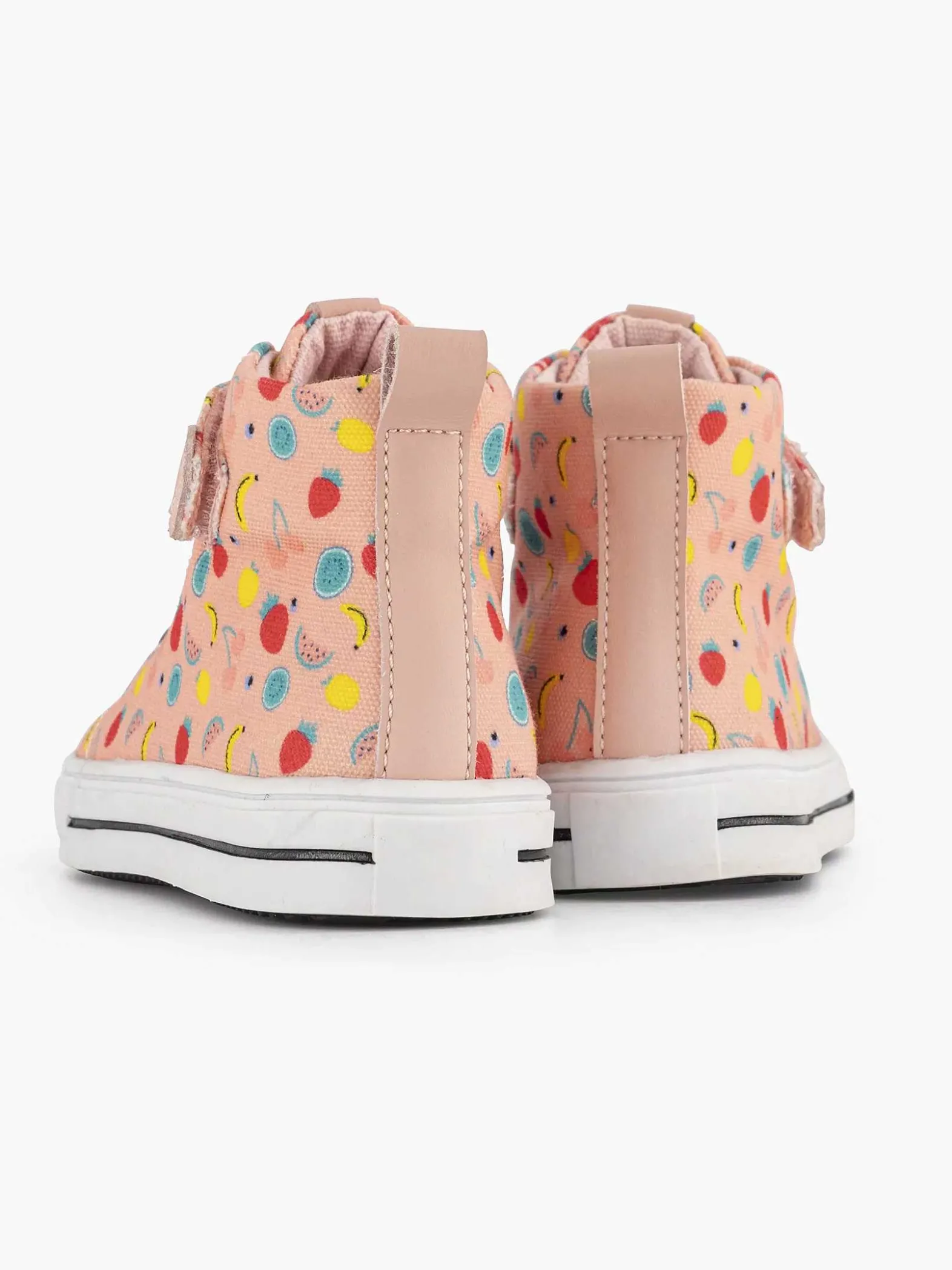 Graceland Roze Hoge Canvas Sneaker Fruit-Kinderen Jongensschoenen