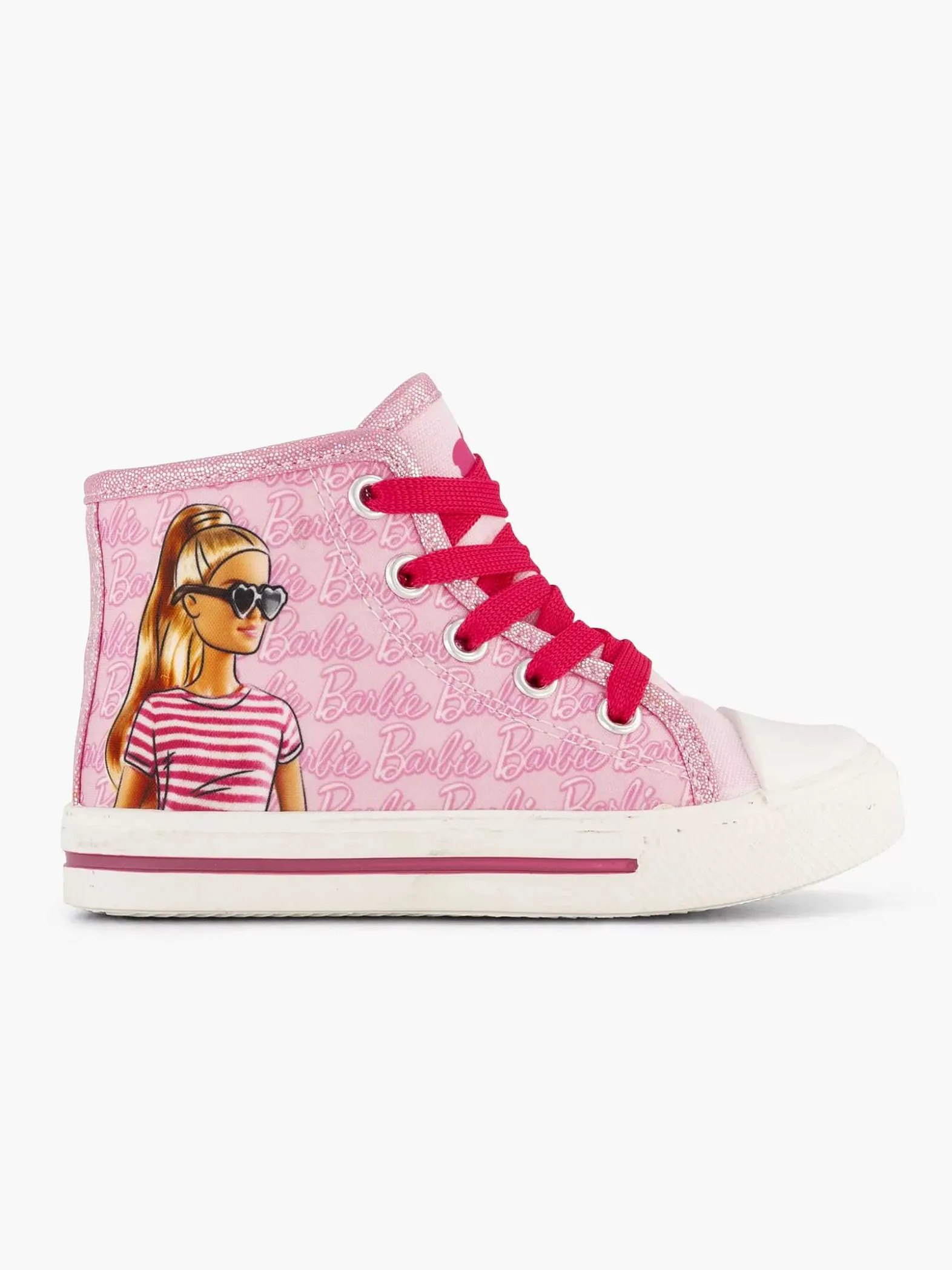 Barbie Roze Hoge Sneaker-Kinderen Jongensschoenen