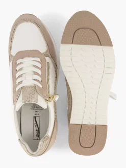 Medicus Roze Leren Sneaker-Dames Comfort Schoenen