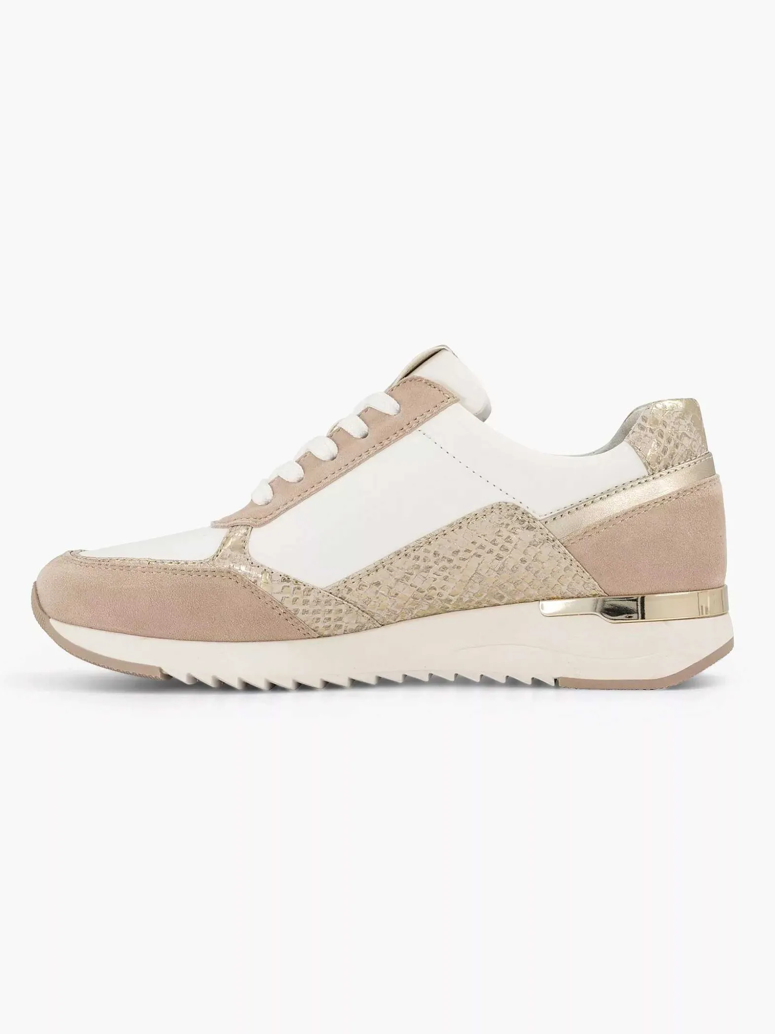 Medicus Roze Leren Sneaker-Dames Comfort Schoenen
