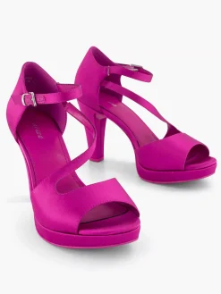 Graceland Roze Pump Satijn-Dames Pumps