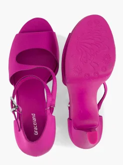 Graceland Roze Pump Satijn-Dames Pumps