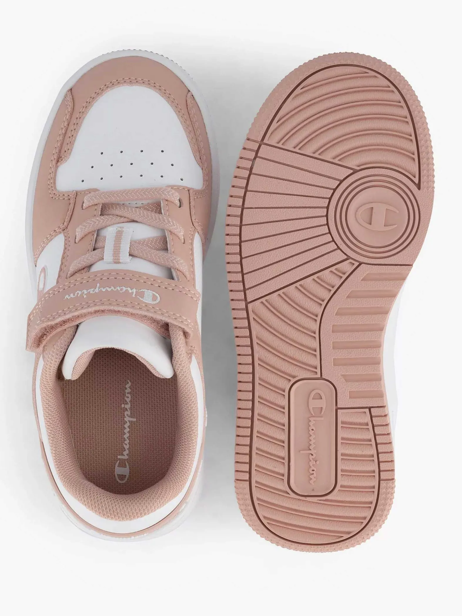 Champion Roze Rebound 2.0 Low G-Kinderen Jongensschoenen
