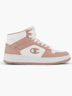 Champion Roze Rebound 2.0 Mid-Dames Sneakers