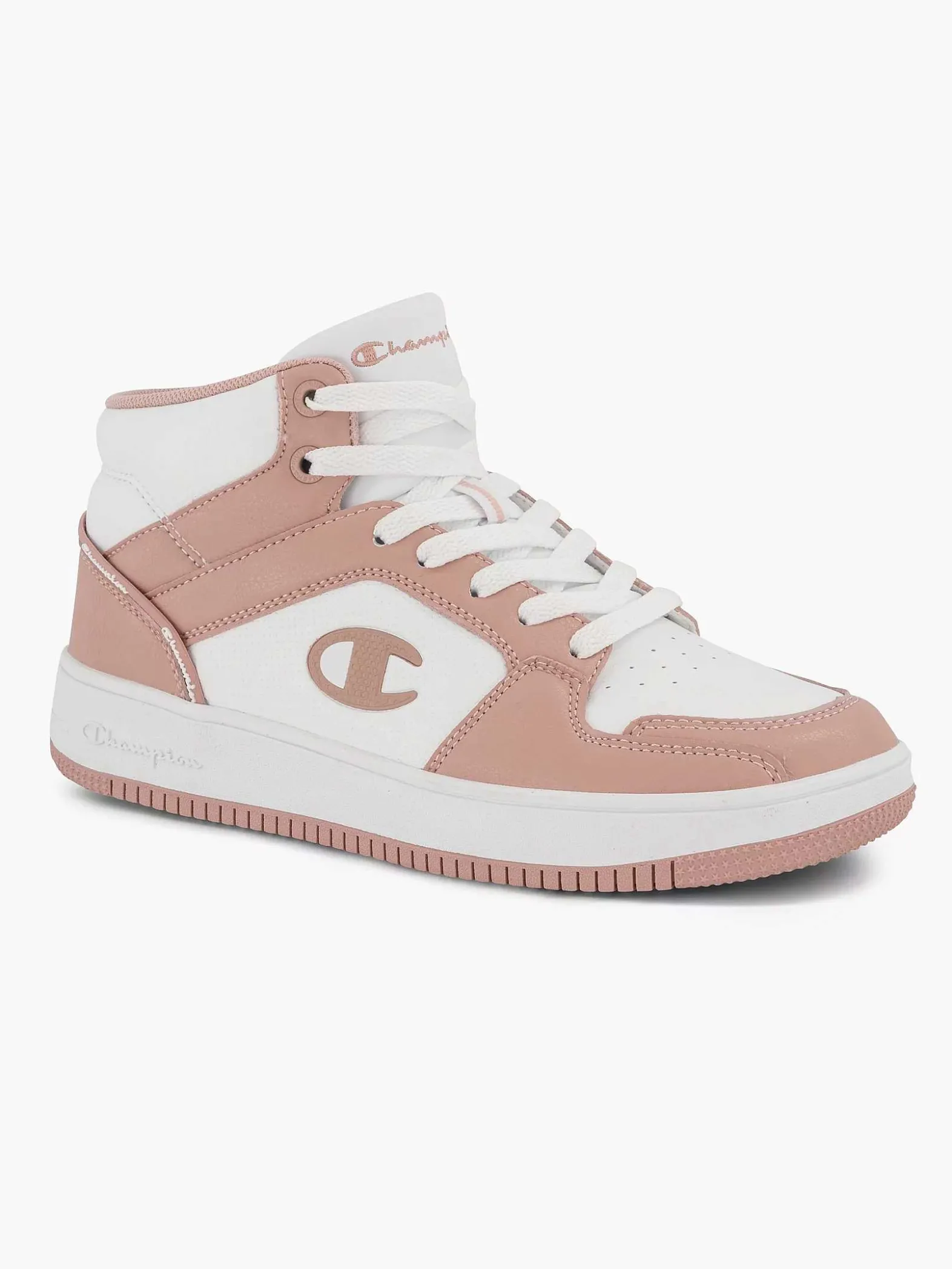 Champion Roze Rebound 2.0 Mid-Dames Sneakers