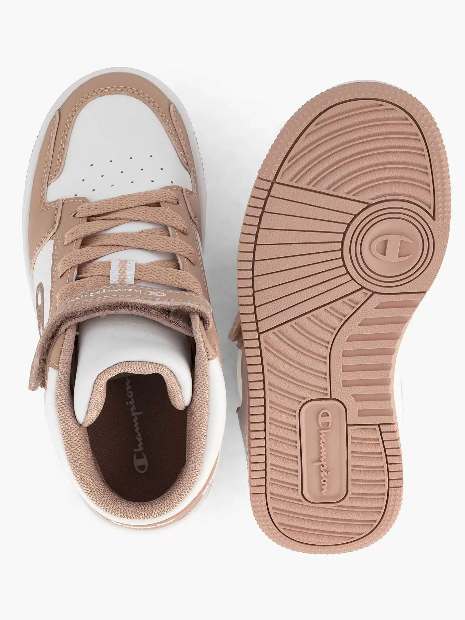 Champion Roze Rebound 2.0 Mid G-Kinderen Jongensschoenen
