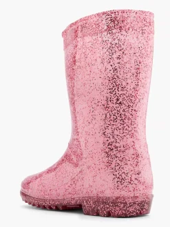 Landrover Roze Regenlaars Glitters-Kinderen Jongensschoenen