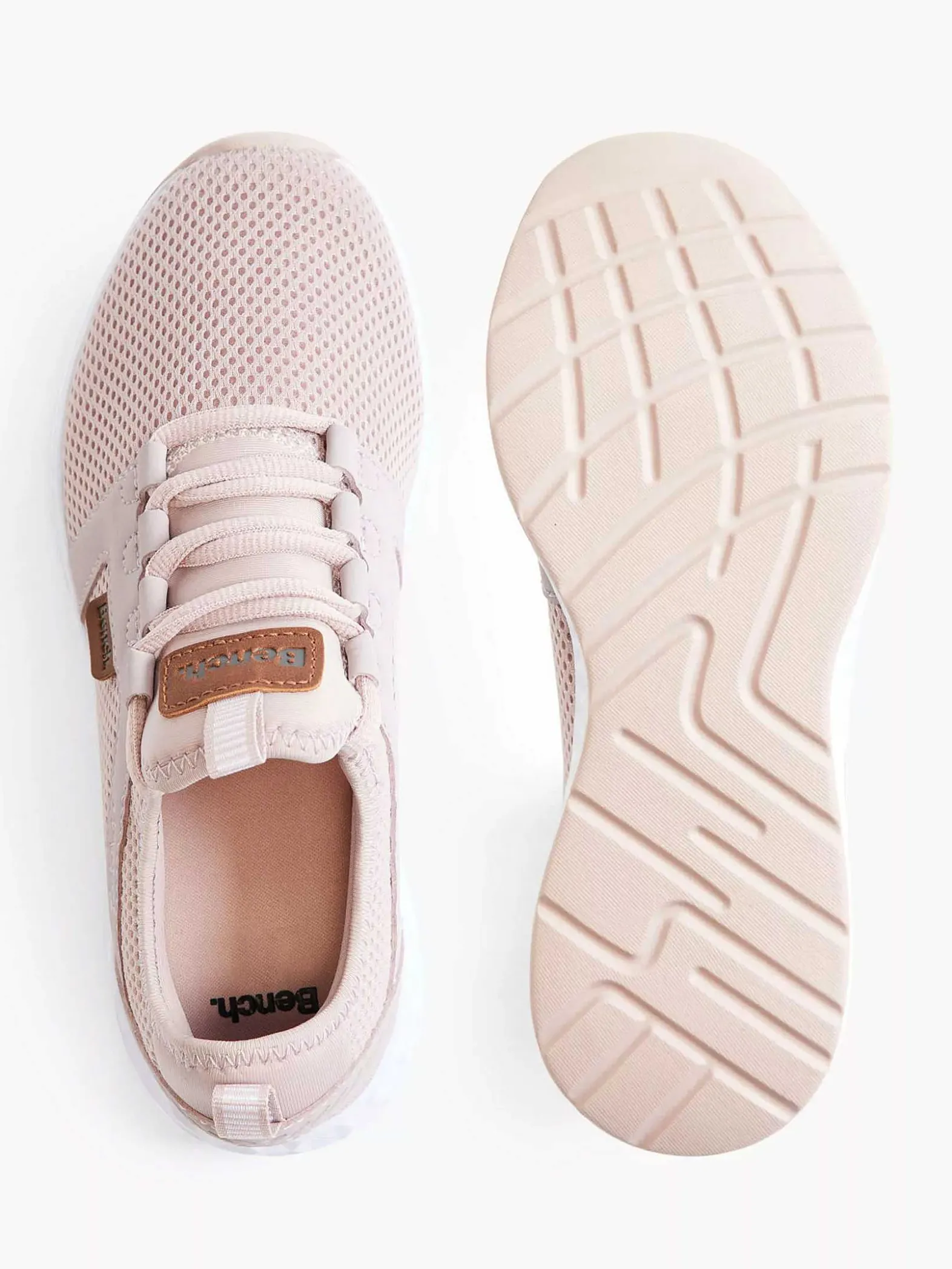 Bench Roze Sneaker Memory Foam-Dames Sneakers