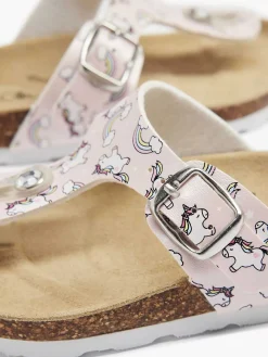 Cupcake Couture Roze Teenslipper Elastiek-Kinderen Jongensschoenen
