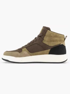 Memphis One Taupe Hoge Sneaker-Heren Sneakers