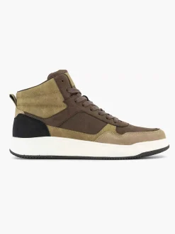 Memphis One Taupe Hoge Sneaker-Heren Sneakers